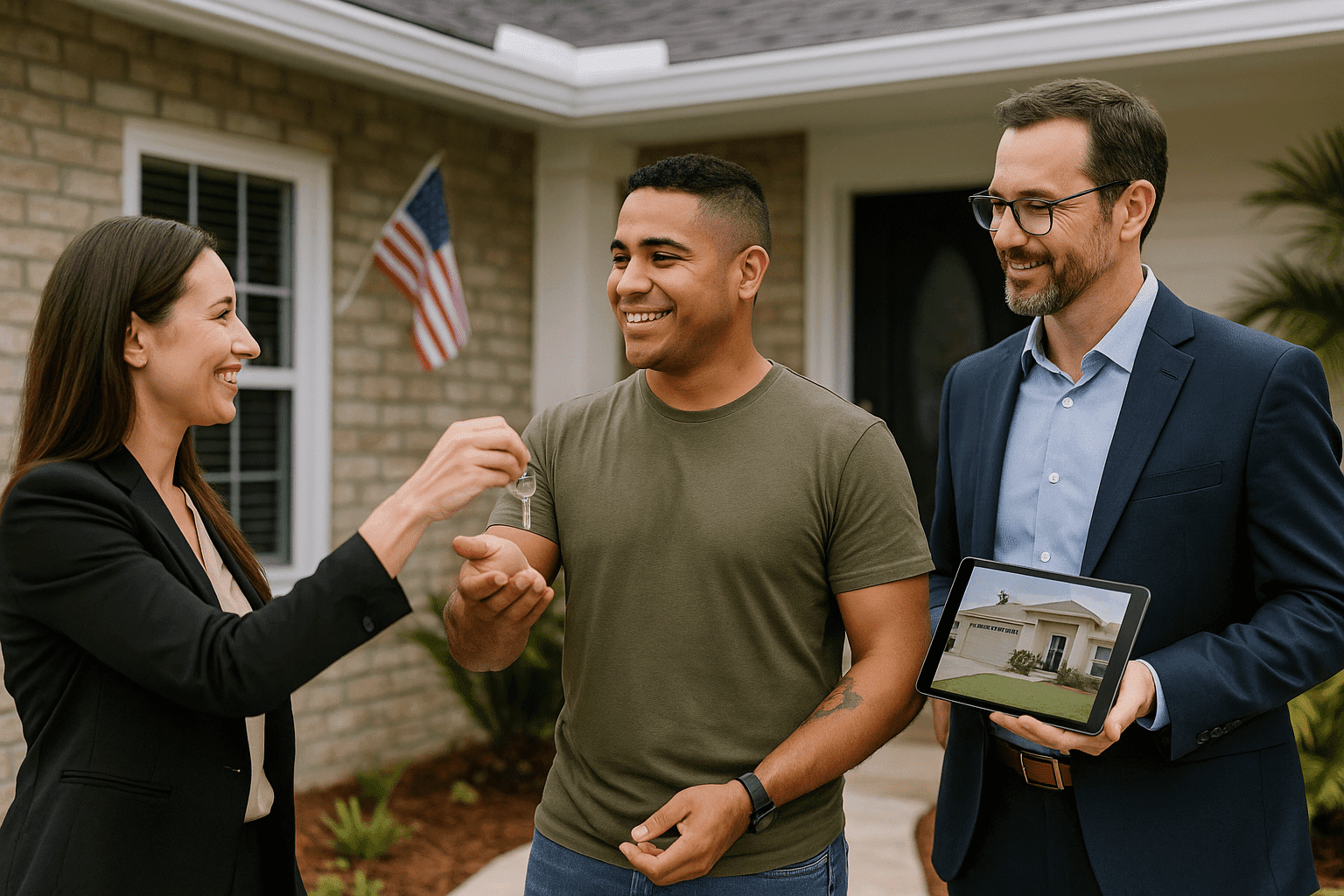 VA Loan: Marine Veteran Purchases First Home Without Down Payment