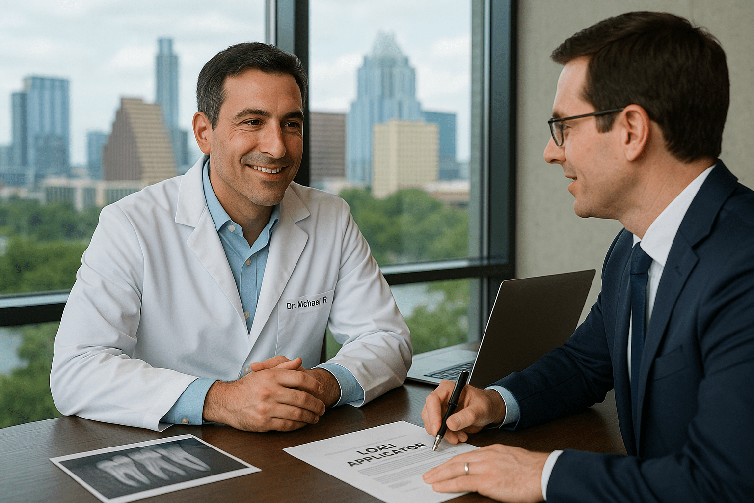 Home Equity Loan: Dentist Accesses Lump-Sum Equity for Practice Expansion