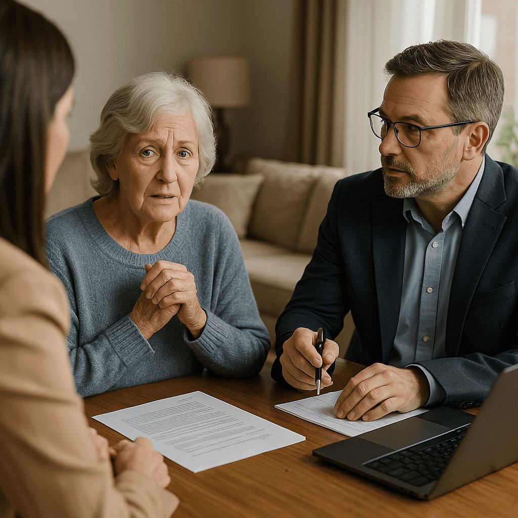 Reverse Mortgage Cash-Out Refinance: Retired Nurse Accesses Equity for Healthcare and Family Support