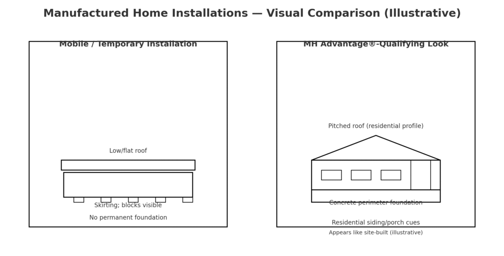 Manufactured Home Financing Options mobile_vs_mh_advantage_visual